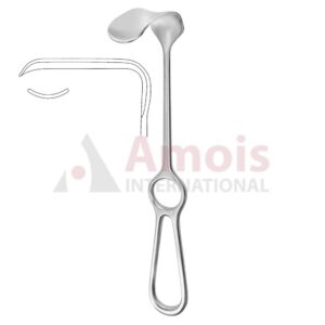 Kocher Retractor 22.5cm 70x25mm