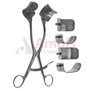 Kolbel Self-Retaining Retractor Blades, 36x53mm