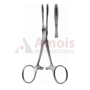 Kroenlein Hemostatic Forceps Straight 13cm Serrated