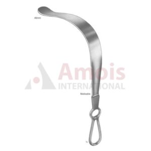 KUEMMEL Abdominal-And Intestinal Spatula, Flexible 46mm, 33cm, With Ring Handle