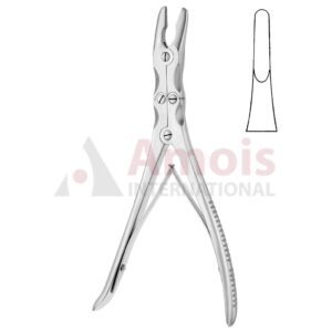 Leksell (Stille) Bone Rongeurs Curved Sideway 23cm 4mm Double Action