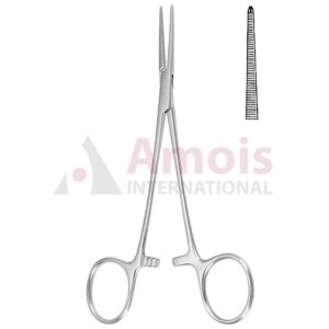 Leriche Hemostatic Forceps 1x2 Teeth Straight 15cm