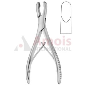 Luer Bone Rongeur 17cm Straight 8mm Bite