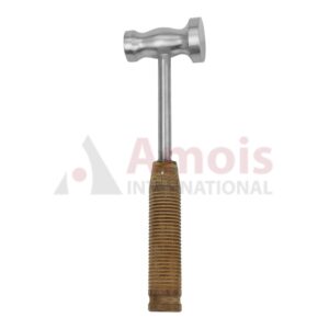 Bone Mallet 26cm 530g, Head Diameter 30.0/42.0mm Ferrozell Handle