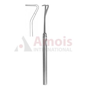 MANNERFELDT Forked Hook Modified, 15.5cm/6", 2 Hooks, Retrograded Curved, Serrated