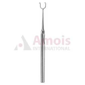 MANNERFELT (MODIF.) Retractor, 155mm (6 1/8"), 2 Prongs, Jaw Depth: 4.50mm, Jaw Width: 11.50mm, Sharp