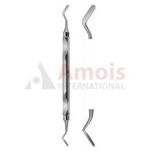 MANNERFELT MODIFIED Spatula, Angled, 16cm, Double Ended, Jaw Width: 2.50mm/0.50mm