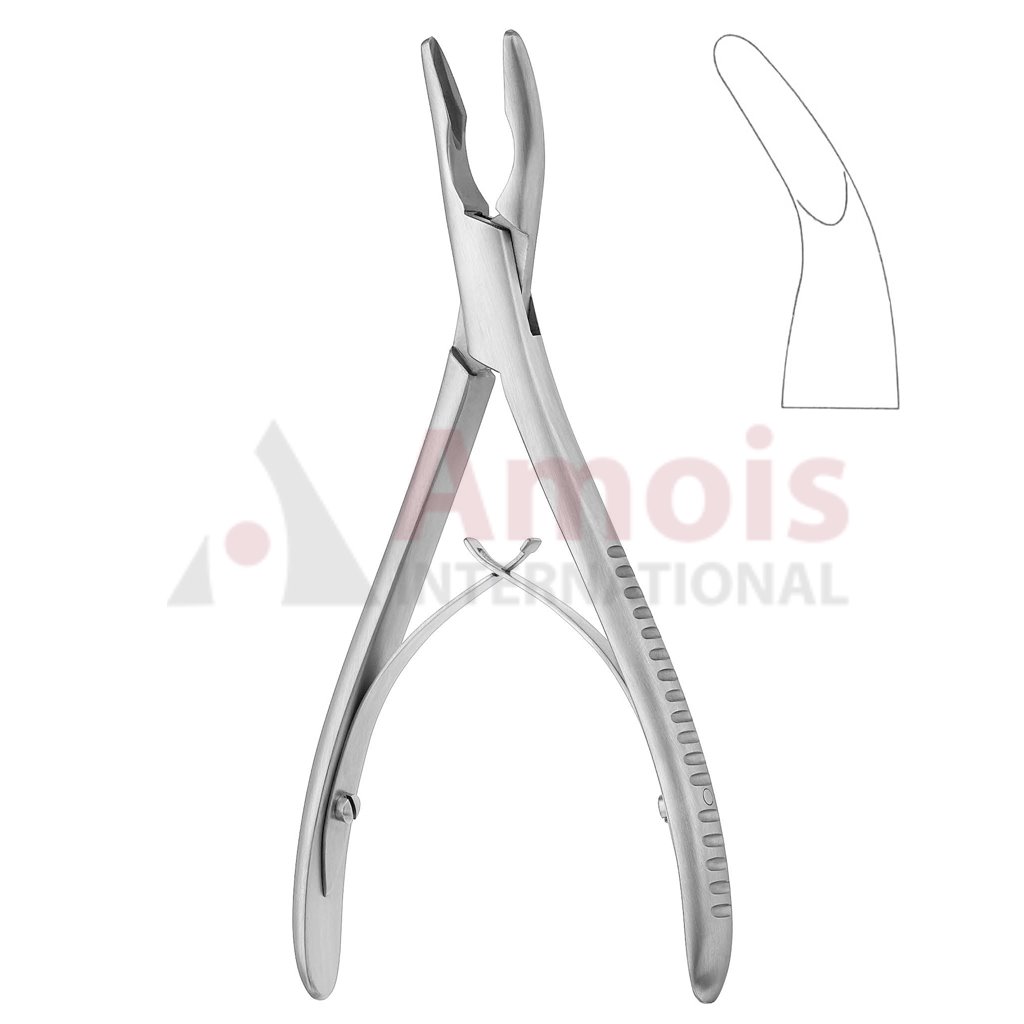 Mead Bone Rongeur Rounded 16cm 4mm Bite