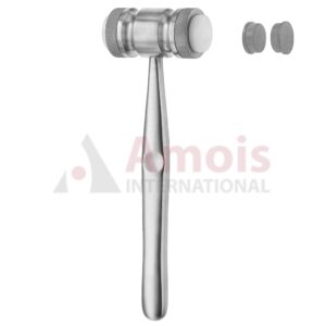 Mead Bone Mallet With Interchangeable Plastic Disks 17cm 170g 26mm Diameter