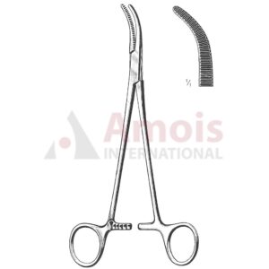 Moynihan Clamp Curved Short Longitudinal Jaws