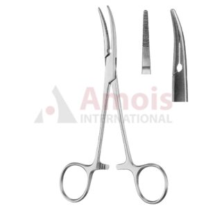 Moynihan Hemostatic Forceps Curved To Side (Laterally Curved) 15cm