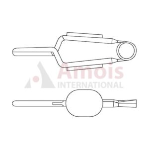 MUELLER Vessel Clip Straight, Close Force 50g Straight, Closing Force 50 gms