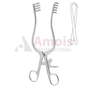 Norfolk And Norwich Self-Retaining Retractor 22cm Blunt