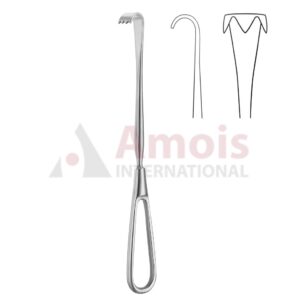 Oldberg Retractor 3 Prong 13mm