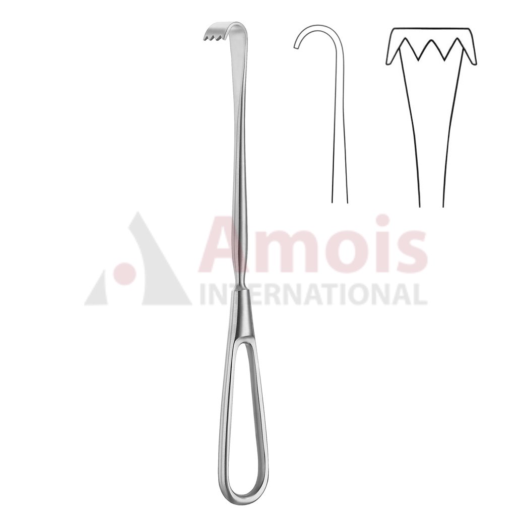 Oldberg Retractor 4 Prong 15mm
