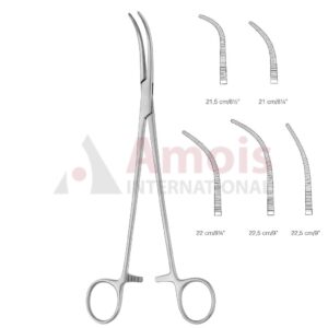 Overholt Dissecting and Ligature Forceps Delicate Fig.0 21.5cm