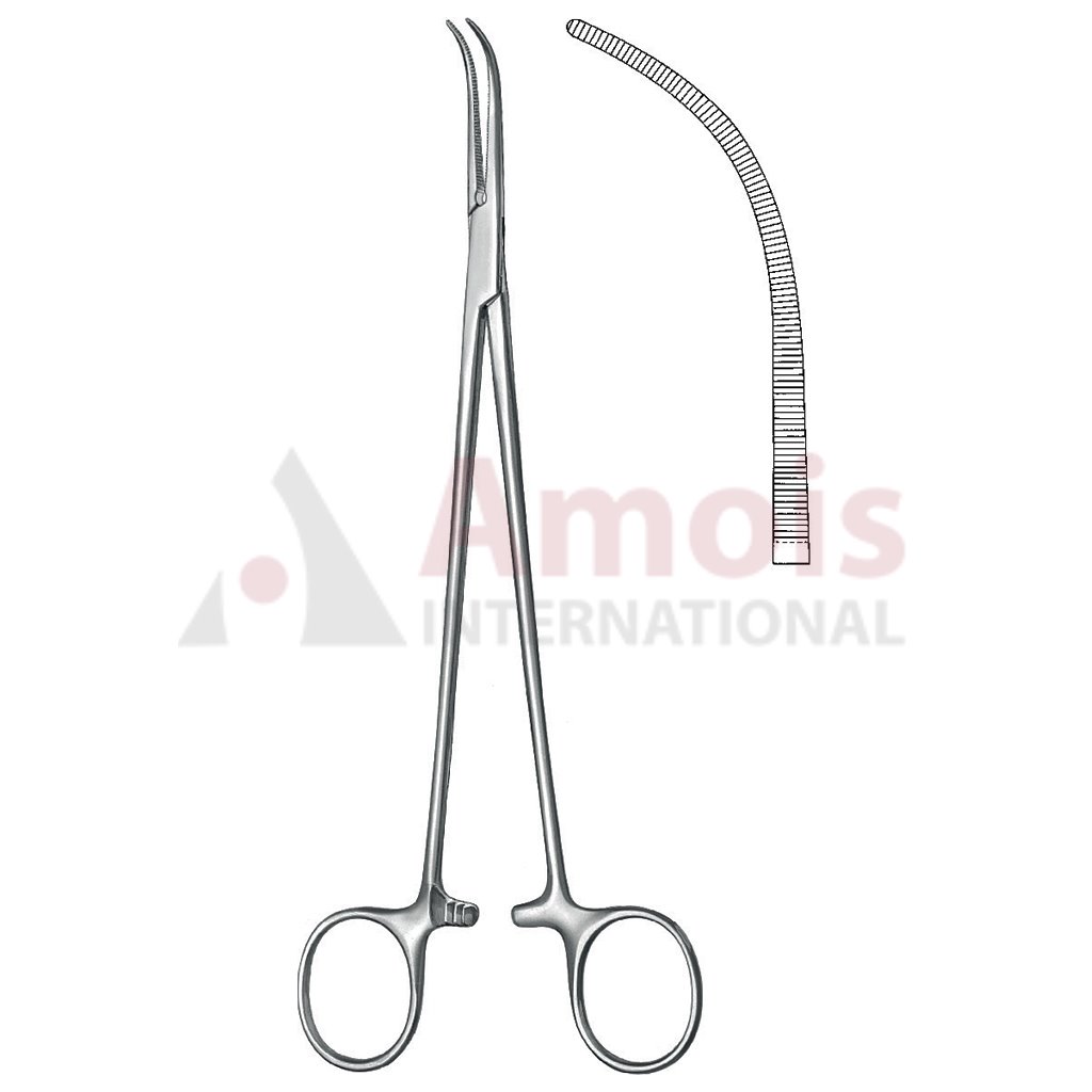Overholt Dissecting and Ligature Forceps Delicate Fig.3 22.5cm