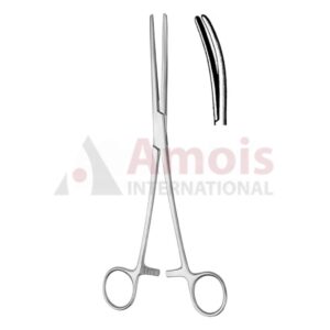 Pean Forceps Longitudinal Serrated Curved