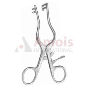 Plester Retractor Blunt/Sharp 2x2 Prong 13cm