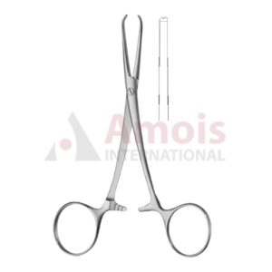 Poirier Tissue Forceps 12.5cm Straight 2x3 Teeth
