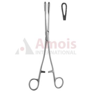 Rampley Sponge Holding Forceps Straight 25cm