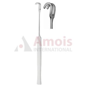 Retractor Double Hook Blunt 18cm