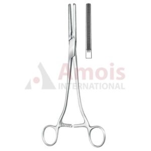 Rogers Hysterectomy Forceps Atraumatic Straight
