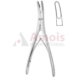 Ruskin Bone Rongeur 23cm Curved Double Action 6mm Bite