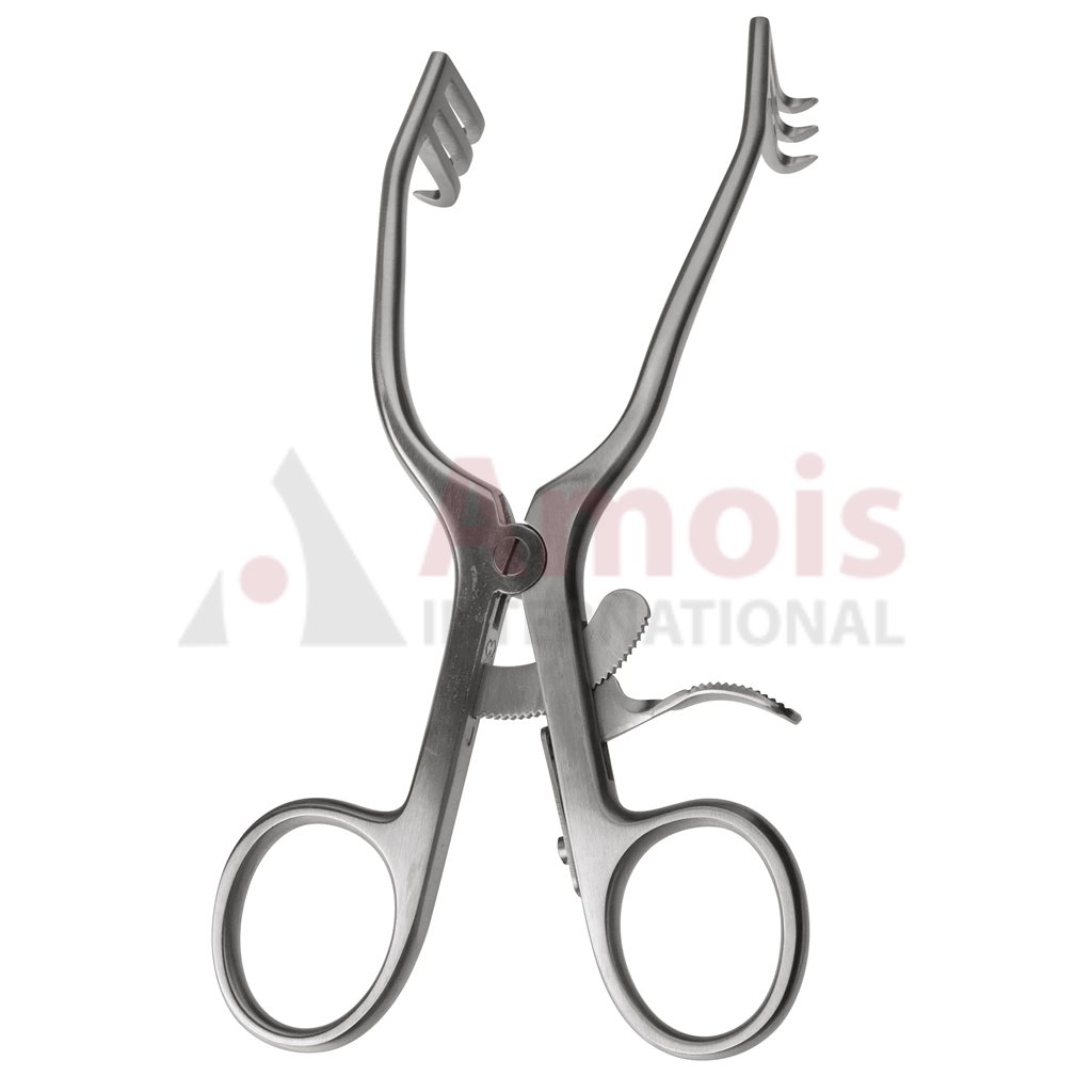 Schuknecht Retractor Sharp 3x3 Prong