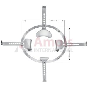 Semm Retractor Abdominal, Complete