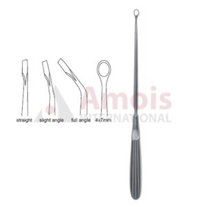 Semmes Spinal Fusion Curette 229mm 4x7mm Cup