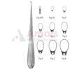 Spinal Fusion Curette Angulated 203mm