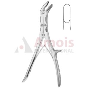 Stille Luer Bone Rongeurs Angled To Side Double Action 23cm