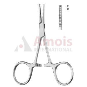 Terrier Hemostatic Forceps 1x2 Teeth 8.5cm