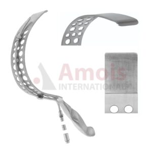 Thorlakson Abdominal Retractor 33cm With Fiber Optic Attachment