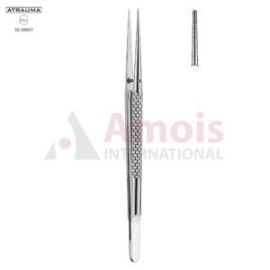Toledo Atraumatic Micro Forceps Straight De Bakey Mouth Type Width 1.0mm