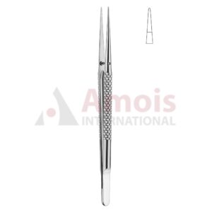Toledo Micro Suture Forceps Straight Smooth Jaw Ergonomic Handle