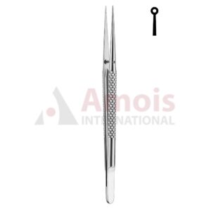 Toledo Micro Ring Forceps 1x0.5mm Diamond Coated Jaws Ergonomic Handle