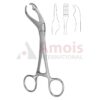 Verbrugge Bone Holding Forceps 17cm Small Pattern With Lip Joint And Ratchet