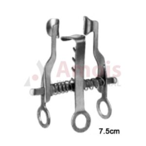Vickers Low Profile Retractor 7.5cm Blunt Complete SET