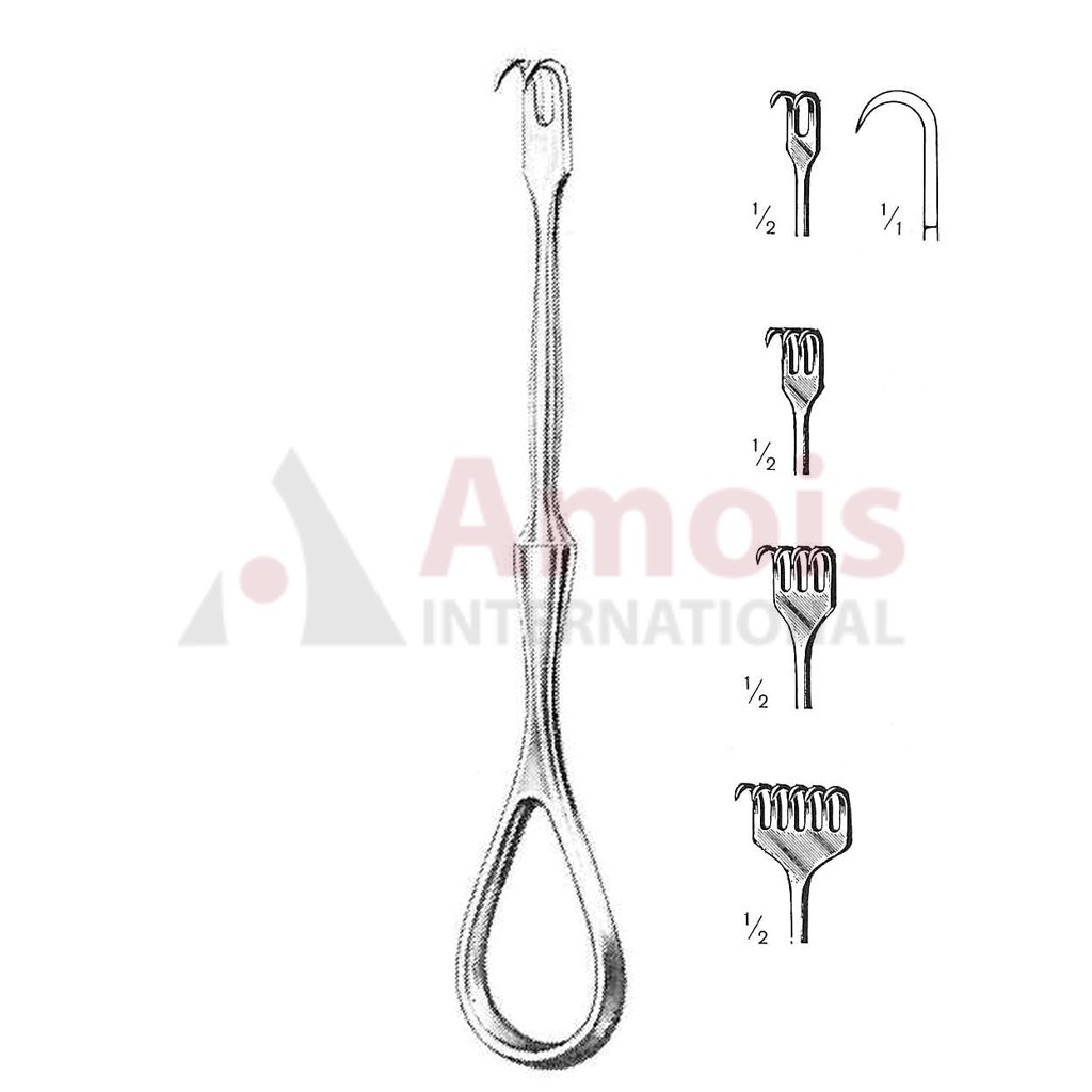 Volkmann Retractor 11.5cm Sharp Prong