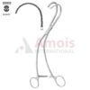 WEBER Forceps Atraumatic Curved to Right