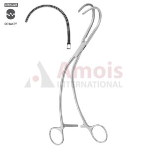 WEBER Forceps Atraumatic Curved to Right