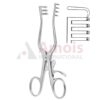 Weitlaner Self Retaining Retractor 16.5cm Sharp 3 X 4 Prong