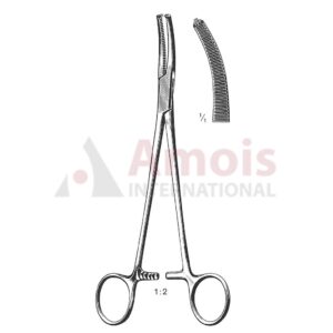Wertheim Hysterectomy Forceps Strong Curved 23cm