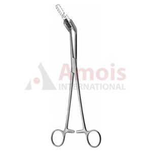 WICKHAM Bulldog Clamp Applying Forceps 24cm