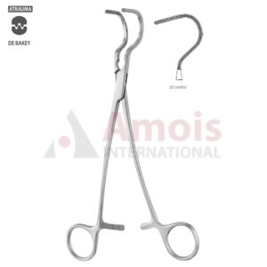 WYLIE Vascular Clamp Curved 22cm