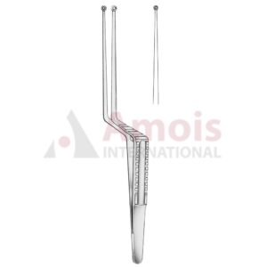 Yasargil Tumor And Vessel Micro Forceps, 3mm, 20cm Serrated Bayonet Handle