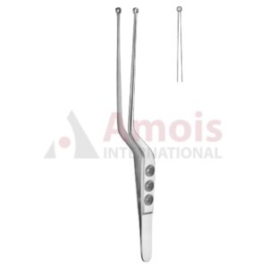 Yasargil Tumor Grasping Micro Forceps Smooth Jaw, Bayonet Shaped