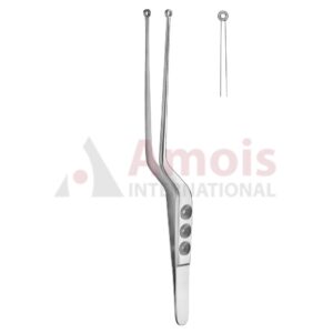 Yasargil Tumor Grasping Micro Forceps 22cm Toothed, Bayonet Shaped